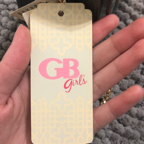 SMALL SHINY GRAY HANDBAG ONE SLOT AND CLOSING CLIP - Picture 9 of 11